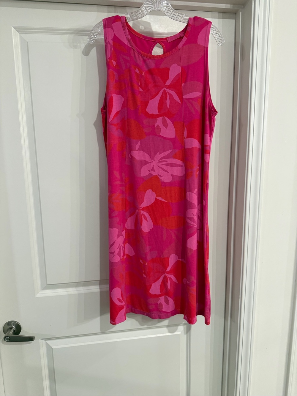 fresh produce Pink & Magenta Floral Midi Dress